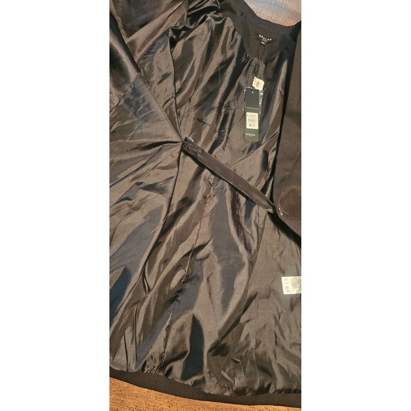 Beulah Women's Assymetrical Wrap Side Button Pleated Blazer Size M/L $206 NWT - Picture 13 of 16